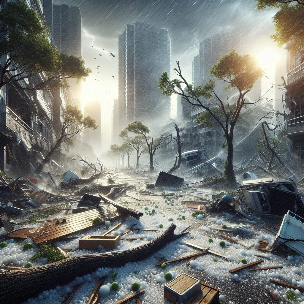 Odszkodowanie za szkody spowodowane przez grad i wichurę