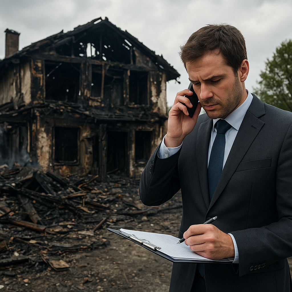 Jak ubiegać się o odszkodowanie po pożarze domu lub firmy