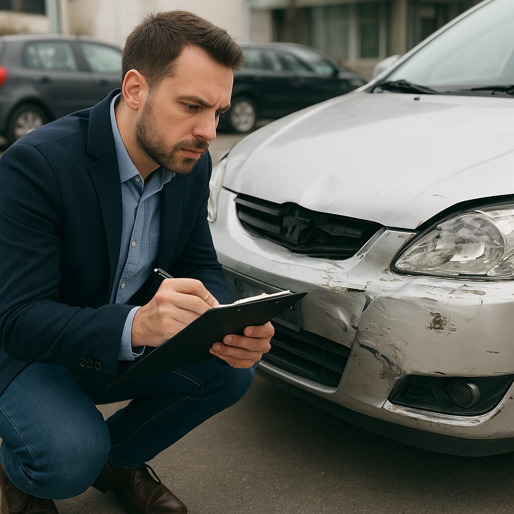 Jak uzyskać odszkodowanie za zniszczony samochód po kolizji parkingowej