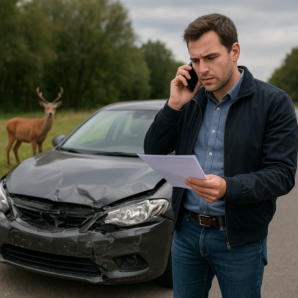 Jak uzyskać odszkodowanie po kolizji z dzikim zwierzęciem