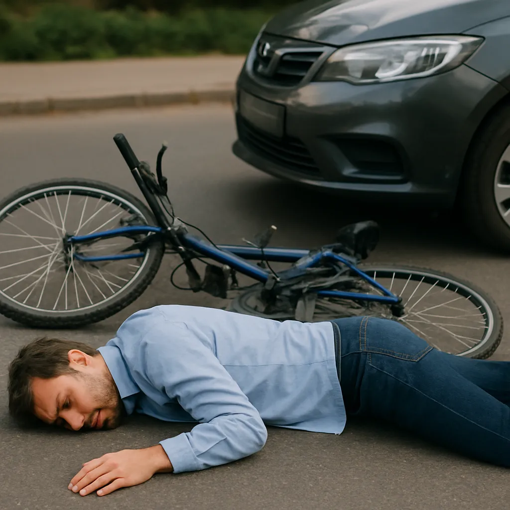 Jakie odszkodowanie można uzyskać po potrąceniu rowerzysty