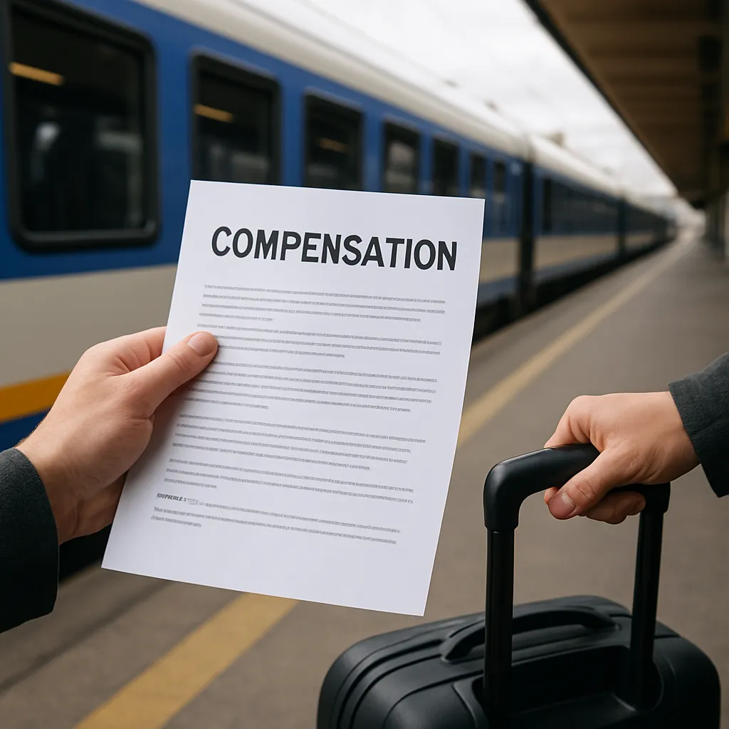 Odszkodowanie za spóźniony pociąg lub odwołaną podróż – prawa pasażera
